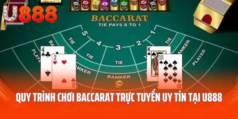 Quy trình chơi baccarat trực tuyến uy tín tại U888
