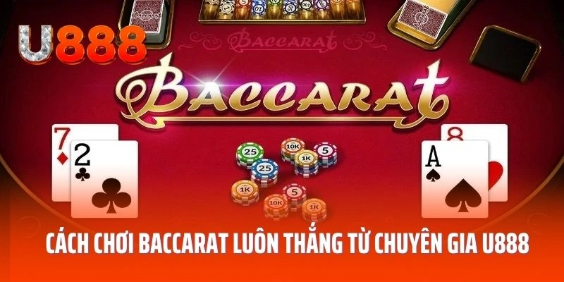 Cách chơi Baccarat luôn thắng từ chuyên gia U888